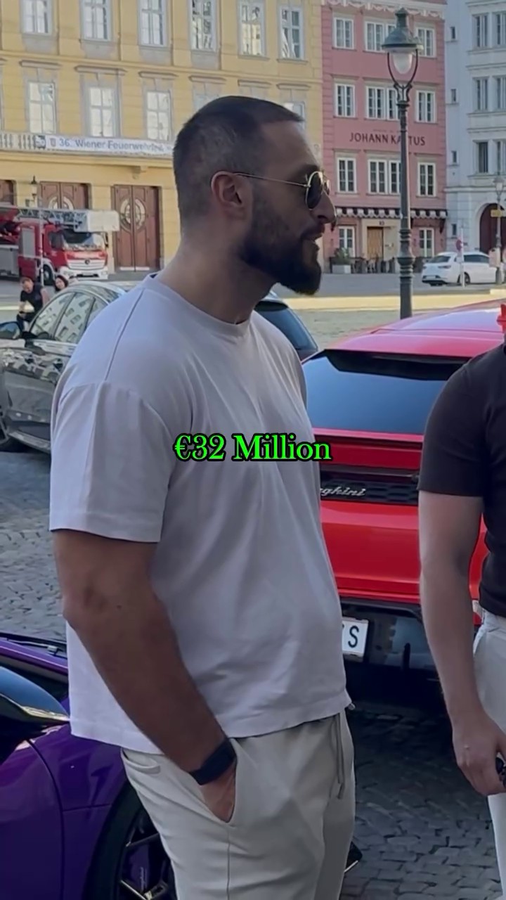 Chris Steiner, 32 million euros in a year — street interview in Vienna