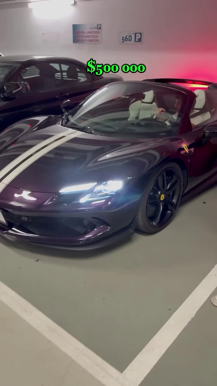 Ferrari owner — street interview in Vienna